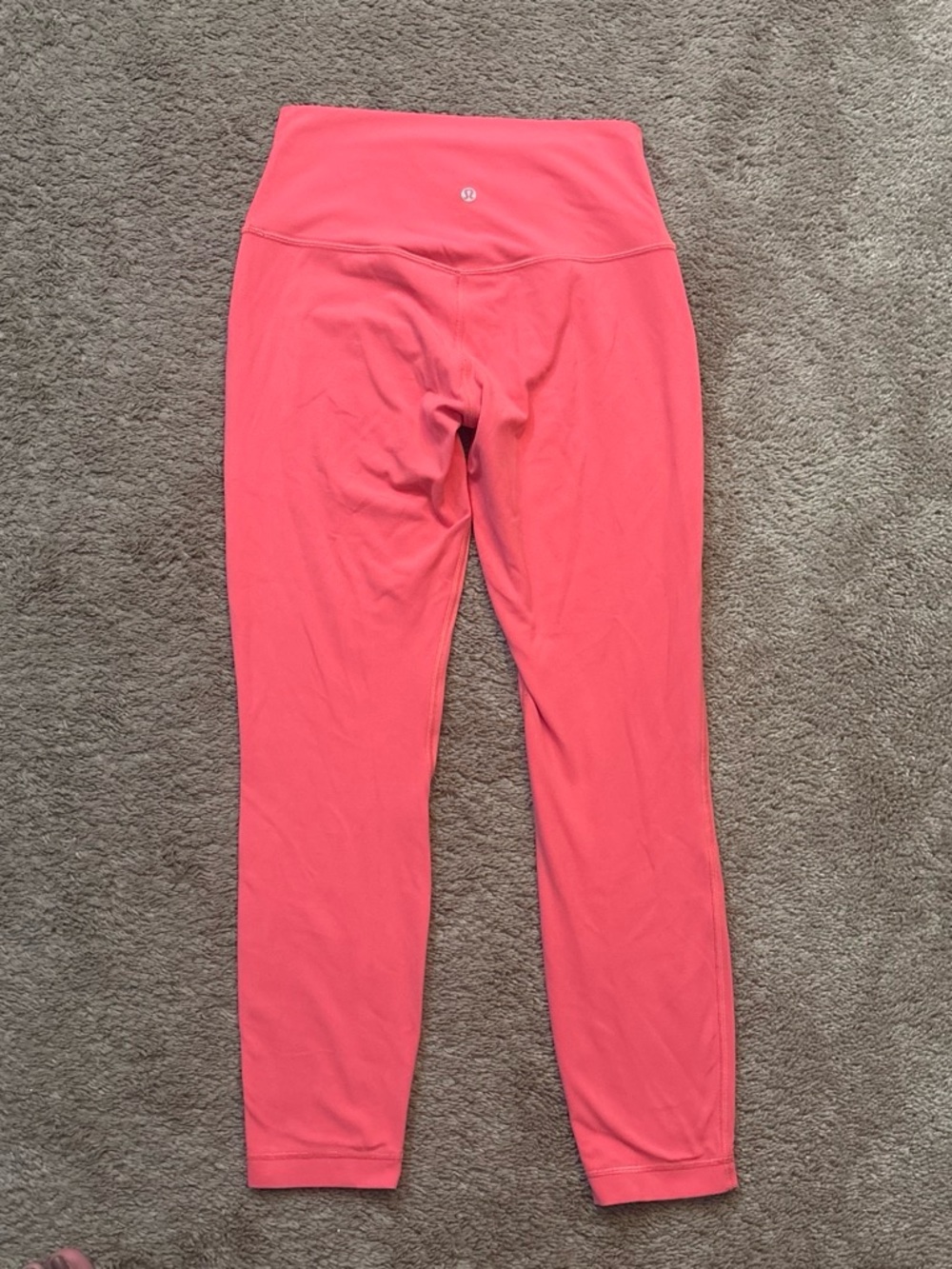 lululemon athletica Bright Coral Leggings